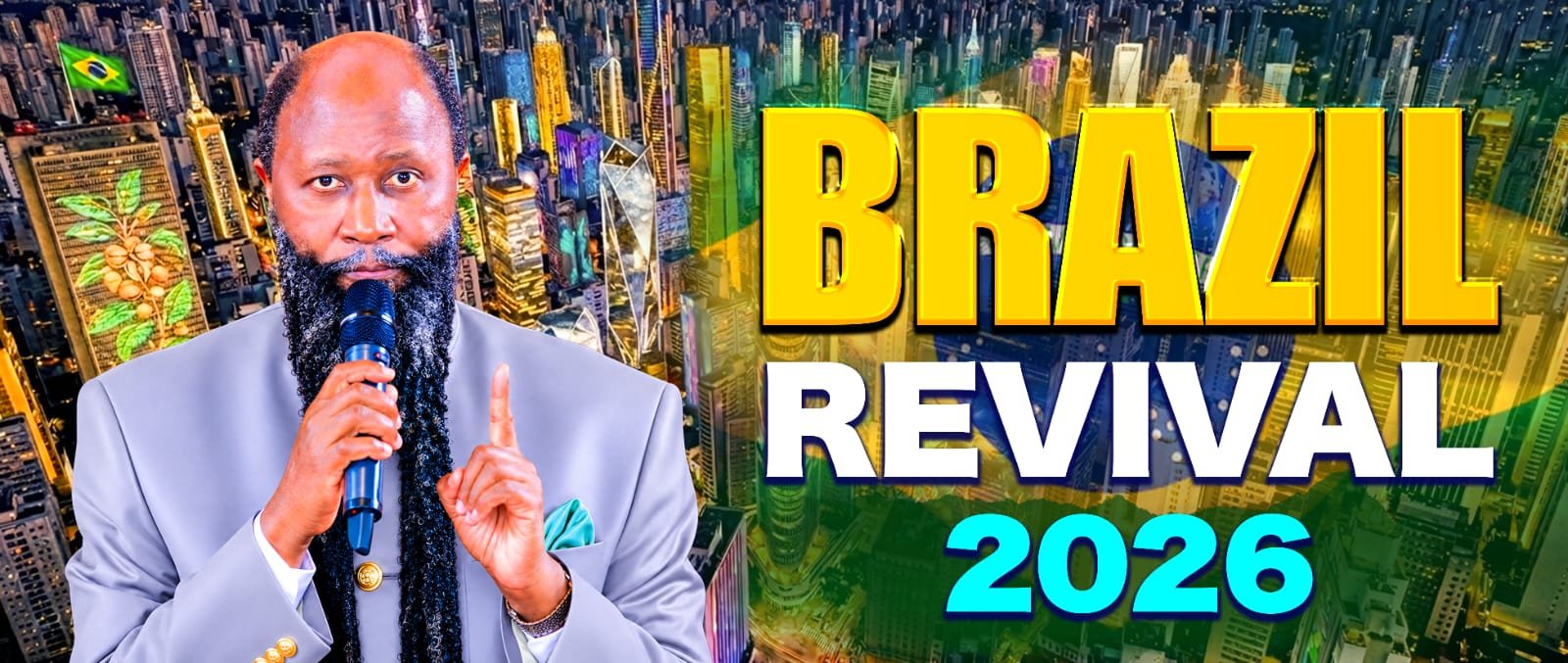 São Paulo Brazil Revival 2026 banner, Portuguesa Stadium